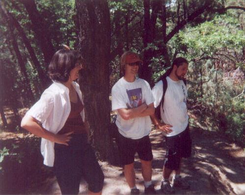 Three Woodspeople