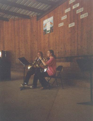 Sallie & Elliot play together