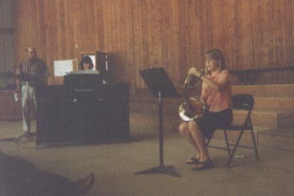 Tammy performing her solo