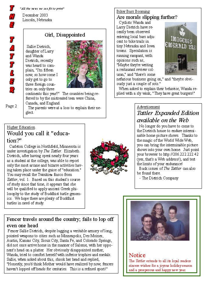 The Tattler, p. 2
